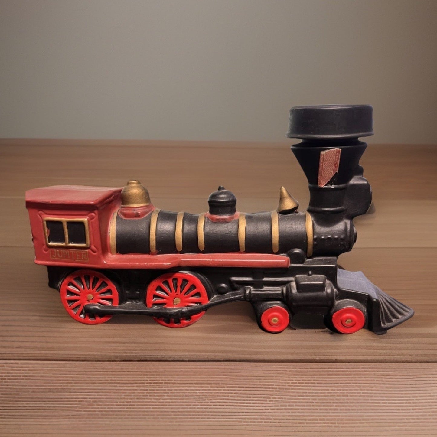 1969 McCormick Commemorative Jupiter Train Decanter Set Featuring McCoy Pottery