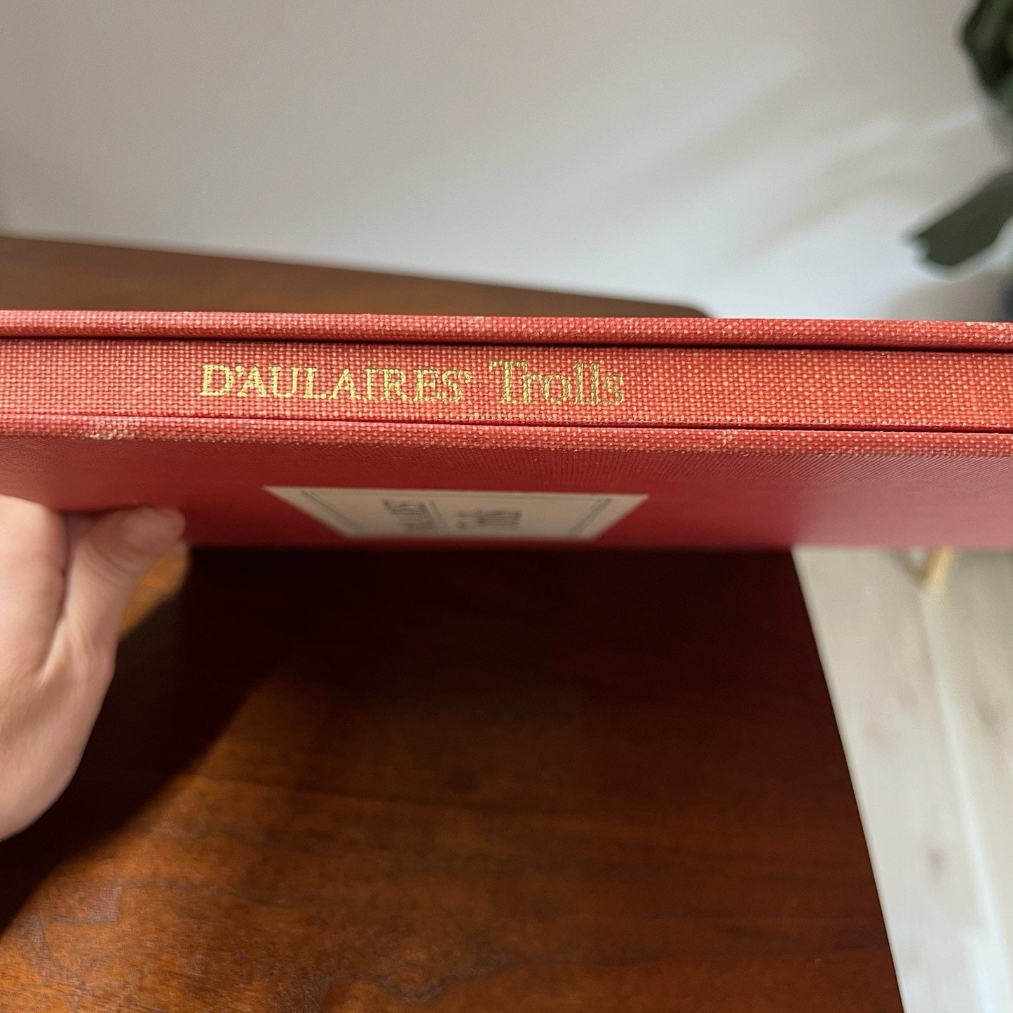 RARE Signed D'aulaires' Trolls 1972 First Limited Edition Hardcover in Slipcase