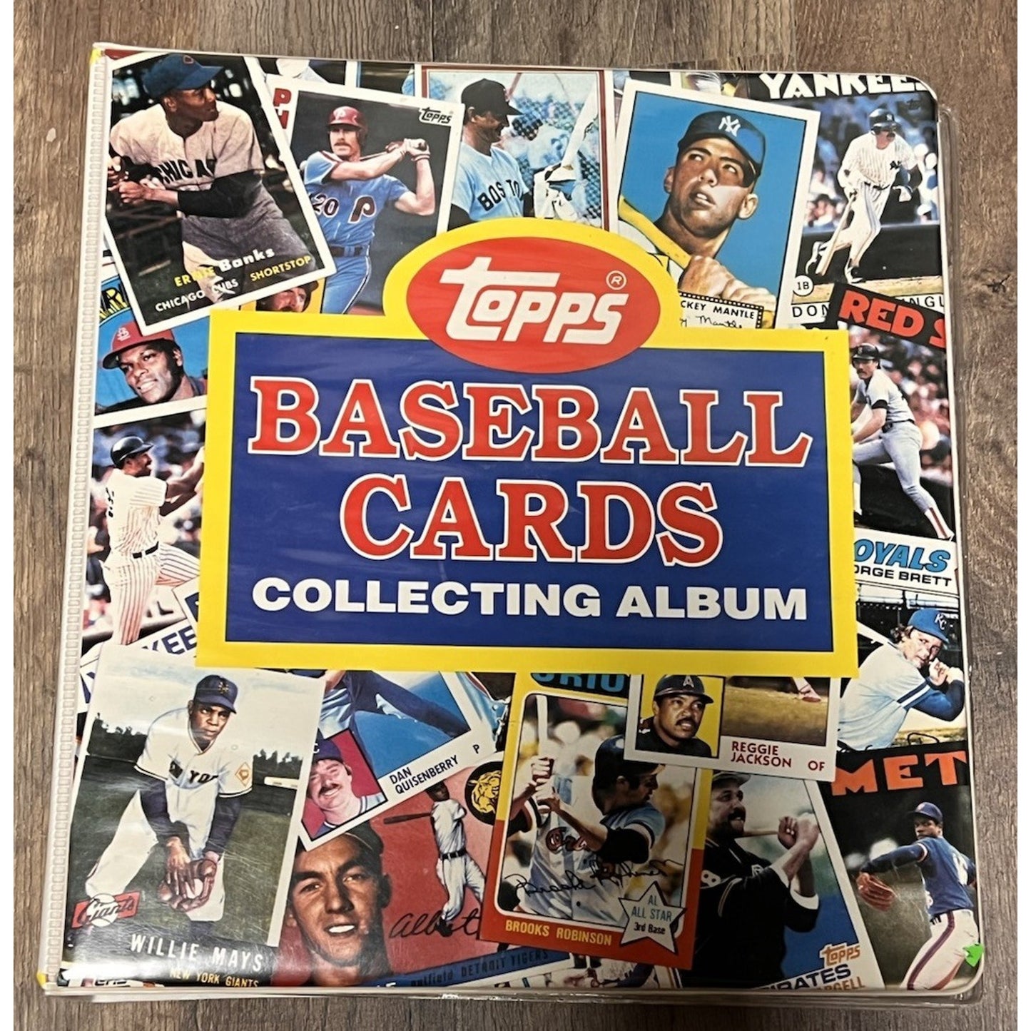 Vintage 1988 / 1989 Topps Baseball Cards Collecting Album