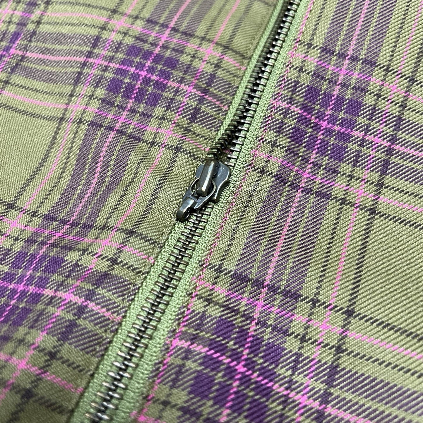 Roxy XS 5,000 Ski Snow Jacket Utility Coat Limited Edition Green Purple Plaid