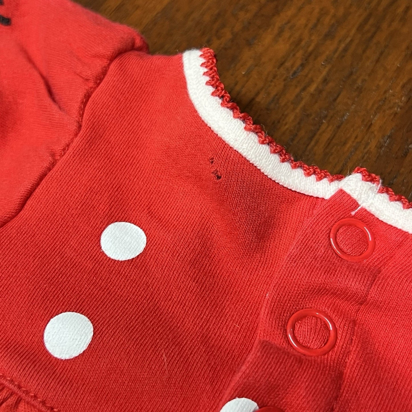 Disney Parks Newborn 3 mo Minnie Mouse Born To Be Famouse Baby Girl Dress