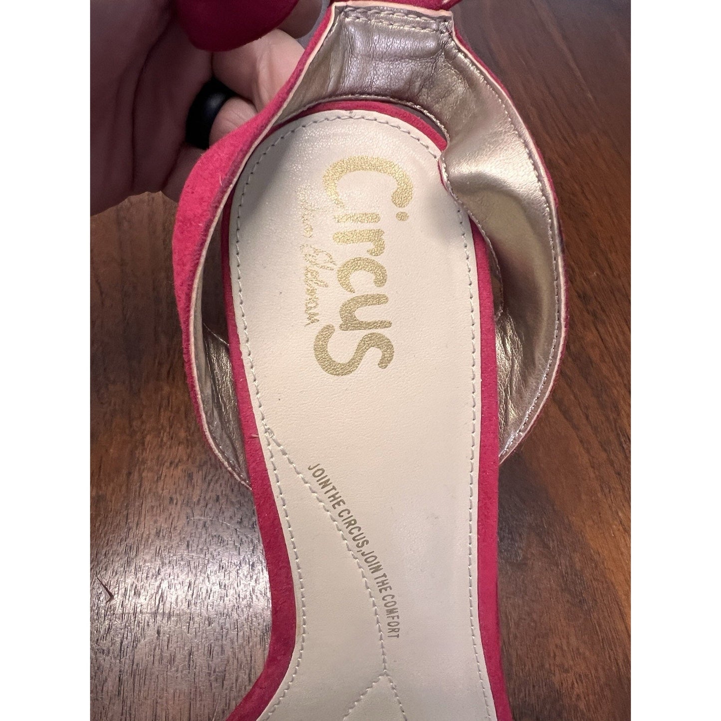 Circus by Sam Edelman "Annette" sandals Heels in Fuchsia Women’s Size 8.5