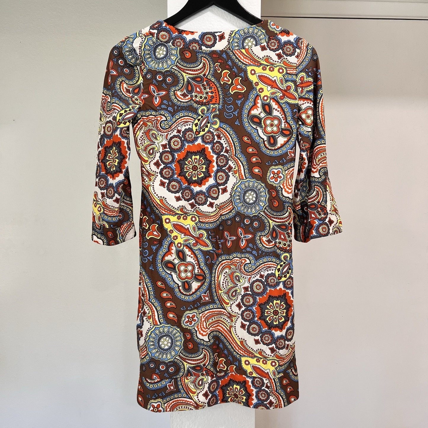 Jude Connally Holly Tunic Mini Dress XS Mod Retro Resort Go Go Hippie Boho Shift