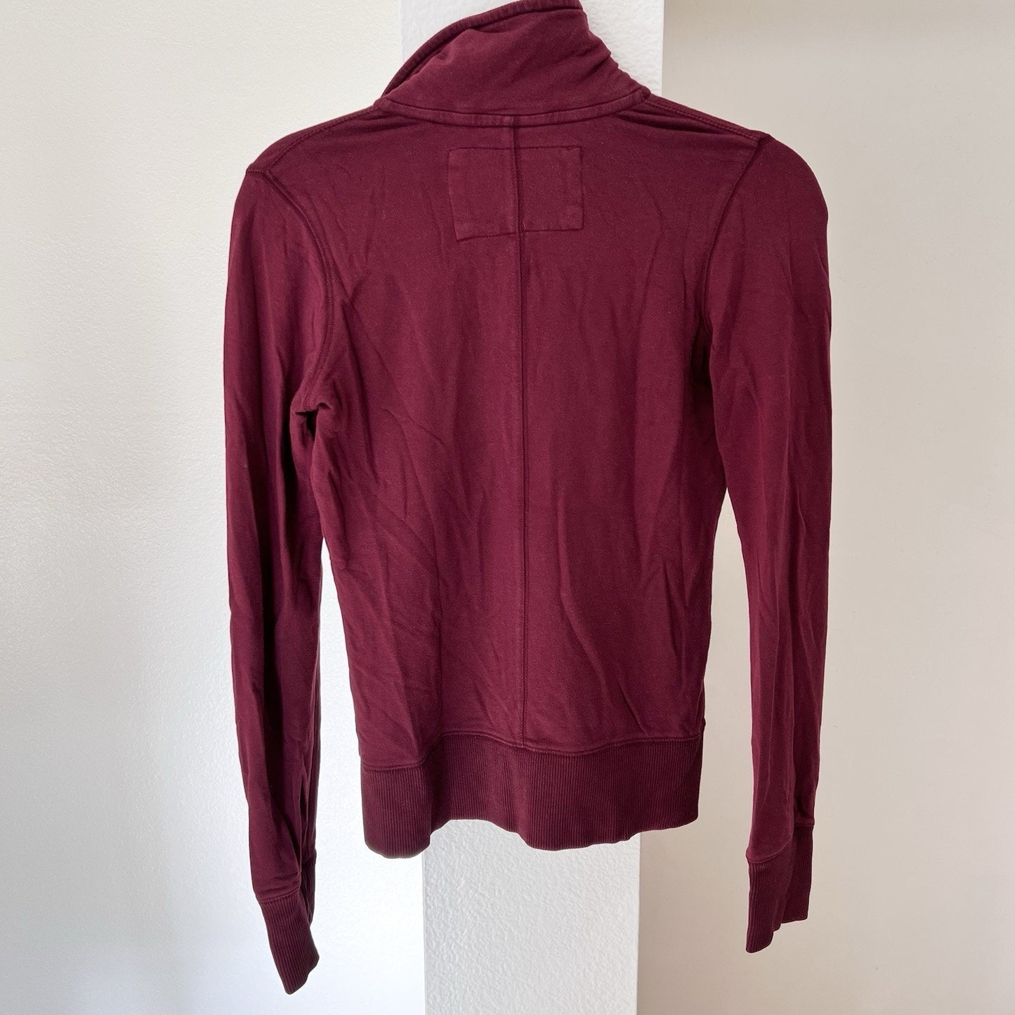 Y2K Abercrombie & Fitch Track Jacket Women (M) Mall-core Campus Preppy McBling
